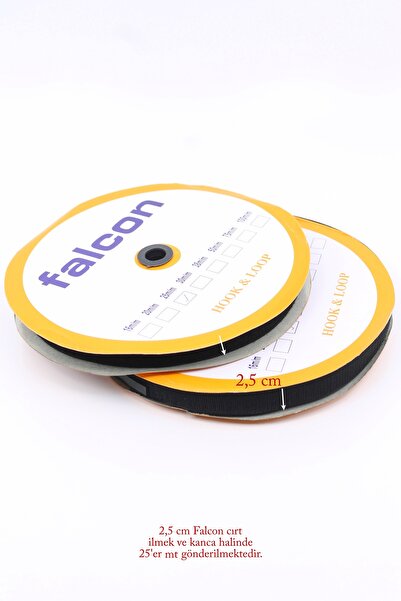 ERDAL DERİ 2.5 cm Falcon velcro 25 m in bowknot and hook