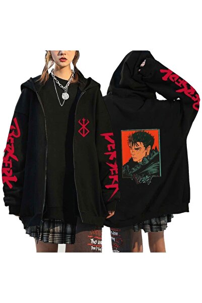 Tarzsokak Berserk Fermuarlı Hoodie Mod42 14627