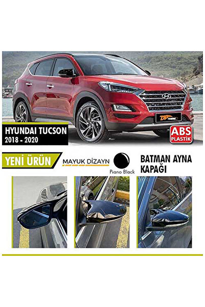Mayuk Dizayn Hyundai Tucson (2018-2020) Batman Yarasa Ayna Kapağı Ve Montaj B...