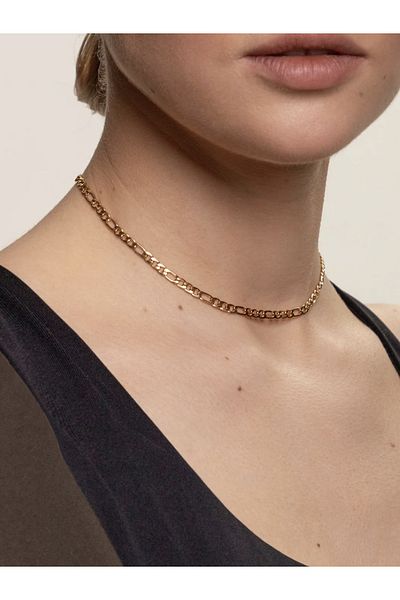 CAPO by Aytaç Yamaç Figaro Chain Necklace Steel Chain Necklace