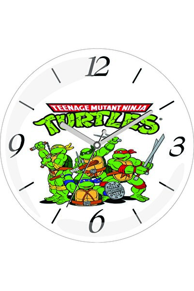 ART HEDİYE Ceas de perete din sticlă reală cu bombeli silențioase de diametru...