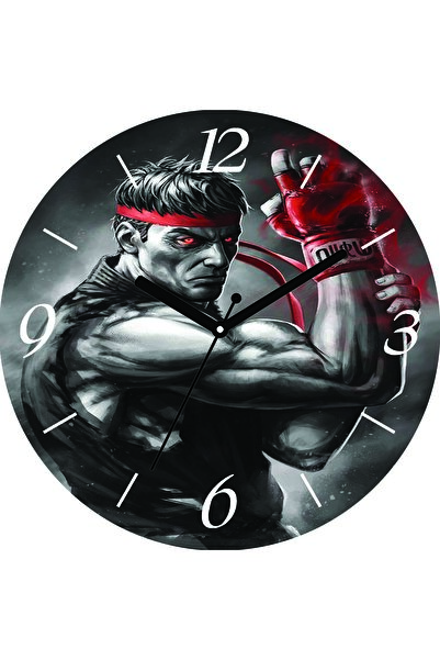 ART HEDİYE Ceas de perete din sticlă reală cu bombă silențioasă, cu diametrul...