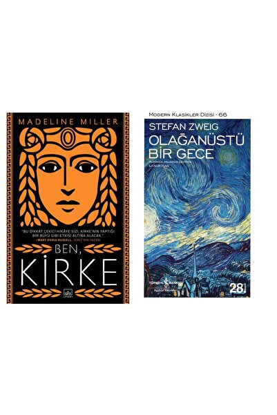 İthaki Yayınları Ben Kirke - Madeline Miller - olağan üstü Bir Gece Stefan Zweig