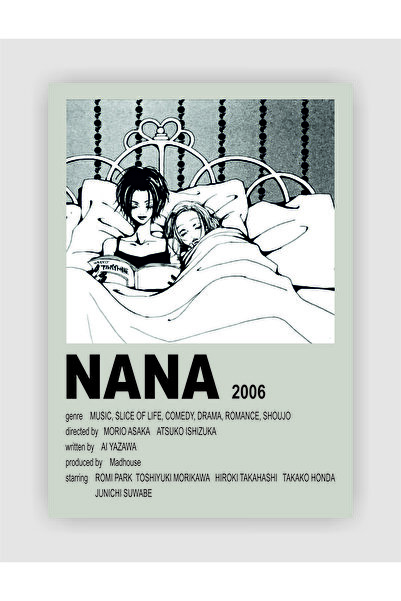 fırsatlar diyarı Nana Anime Manga Dizi Duvar Posteri - Kalın Kağıt - Çerçevesiz