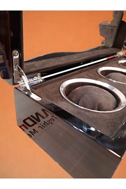 STAND MARKET Clock Box Special Production Piano Wooden Grain Round Model 3 Pieces