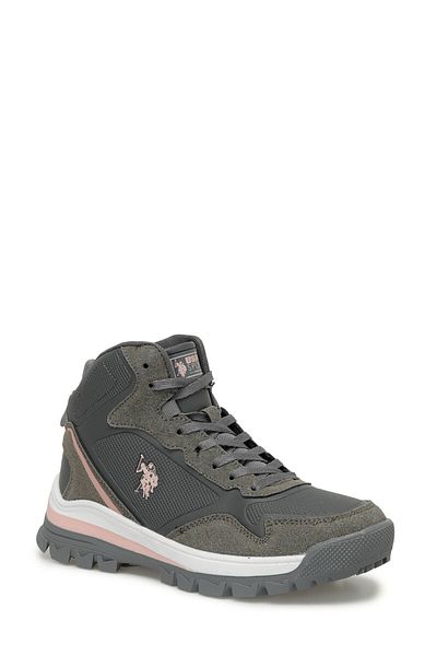 U.S. Polo Assn. Γυναικείες μπότες εξωτερικού χώρου Sagan Hi WMN 3PR Grey - Άνετα και κομψά