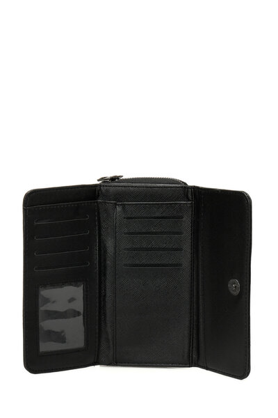 Polaris Panna 3Pr Black Women's Wallet