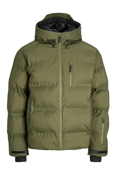 Jack & Jones Palton Jack&Jones pentru bărbați Jcosweep Puffer 8998 Verde/Verde 13W32SWEEP