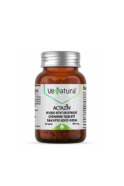 VeNatura Actazin Dry Kiwi Extract - Chewing 30 Tablets