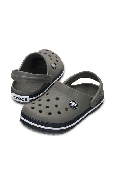 Crocs Kids Crocband Clog K Kids Gray Slippers 204537-05h