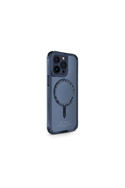 Skinarma iPhone 15 Pro Uyumlu Kılıf SkinArma Şeffaf Airbag Tasarımlı Magsafe ...