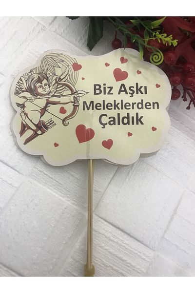 Deniz Party Store Αντέχαμε την αγάπη από τους άγγελους... Θεματικό μπαλόνι ομιλίας 5 τεμάχια
