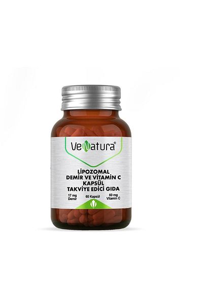 VeNatura Liposomal Iron and Vitamin C 60 Capsules