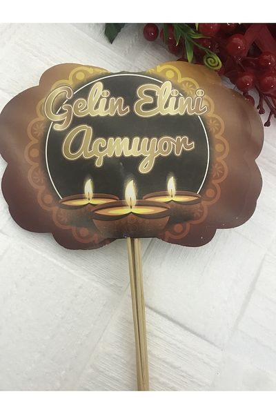Deniz Party Store Η νύφη δεν ανοίγει το χέρι της... Θεματικό μπαλόνι ομιλίας 5 τεμαχίων