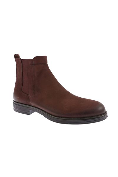 DGN Men's Chelsea Boots Brown Nubuck Genuine Leather 311223210