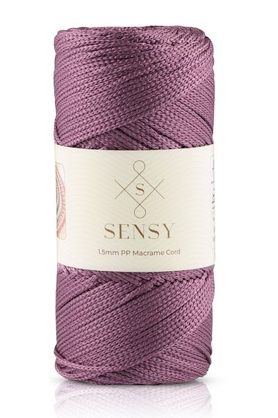 SENSY 1.5 مم - 100 جرام خيط بوليستر مكرامية البرقوق 150 متر خيط بوليستر مكرامية حبل إضافي وخيط حقيبة
