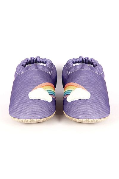 Baby On The Go Rainbow Booties