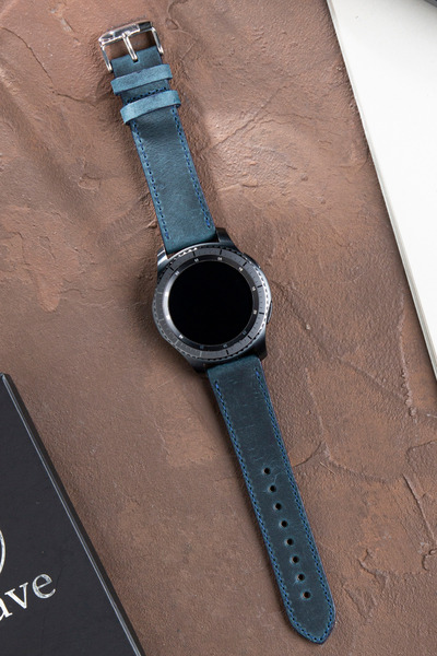 vagave Samsung Watch Deri Kordon Watch 3 Gear S3 Classic Frontier 45 Mm 46mm ...