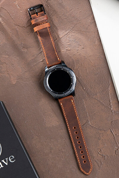 vagave Samsung Watch Deri Kordon Watch 3 Gear S3 Classic Frontier 45 Mm 46mm ...