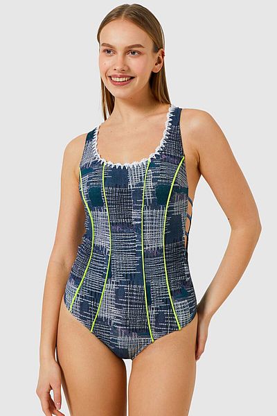 AYYILDIZ 5100 Purple Swimsuit