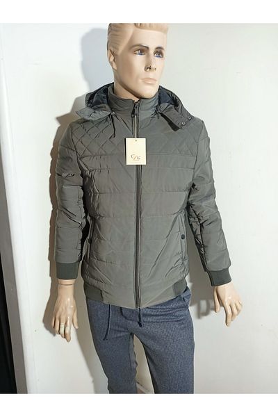 CZK Slim fit яке с еластична талия и качулка