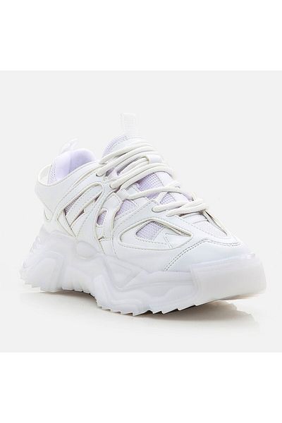 Hotiç White Women's Sports Shoes