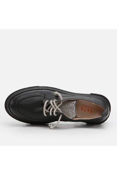 Yaya by Hotiç Černé dámské Oxford boty Yaya