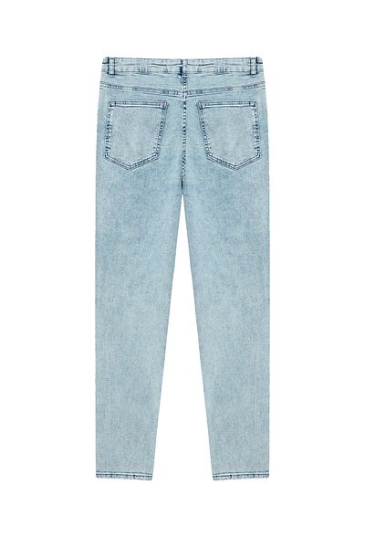 REFA COLLECTİON High Waist Skinny Jeans Blue