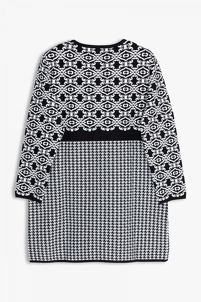 Ekol ON Patterned Long Cardigan