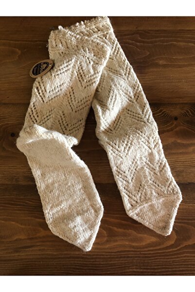 TARLA BASİLİCA EL YAPIMI YÜN ÇORAP