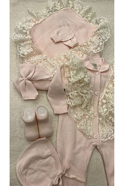 Nipperland Knitwear hospital discharge set for baby girl and boy 100% organic cotton