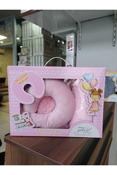 AKSU TOMURCUK BABY BLANKET - NECK COLLAR WITH GIFT