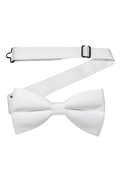 Trenderrs Men's Solid Color Satin Bow Tie