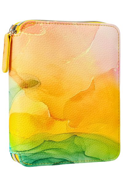 Victoria's Journals Zipper Folder Organizer Notebook A6 Lined