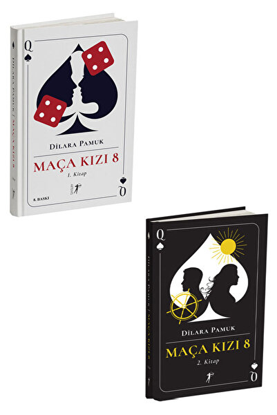 Artemis Yayınları Maça Kızı 8 1. ve 2. Kitaplar Set - Dilara Pamuk (Ciltli)