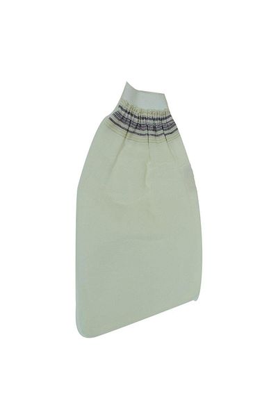 LokmanAVM Natural Silk Elastic Glove Pouch Back Body Bath Scrub 15cmx25cm