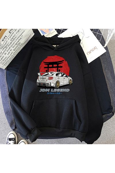 MAGORS SVART WEAR Hanorac Initial D Racing pentru bărbați Mazda Nissan Skyline 53 14767