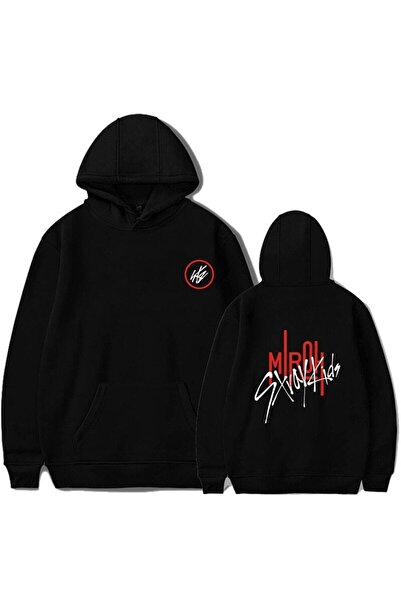 MAGORS SVART WEAR Kpop Straykids Mini الألبوم الرابع Mıroh Hoodie Mod12 15111