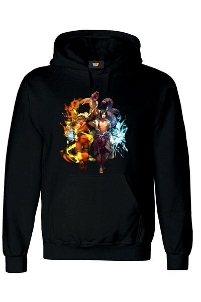 MAGORS SVART WEAR Gala Anime Naruto N338 Black Hoddie Model 18 TYC00235280614