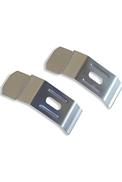 bk&tk design Stor Perde Montaj Aparatı Metal Klips - 2 Adet Zebra Perde Apara...