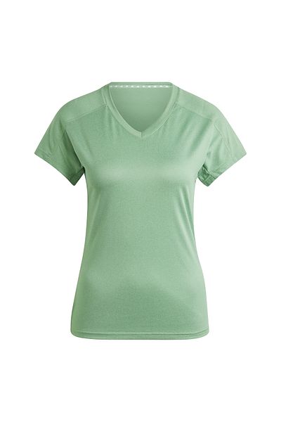adidas T-shirt με λαιμόκοψη AEROREADY Train Essentials Minimal Branding - IS3964