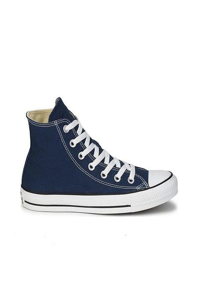 Navy blue converse boots store