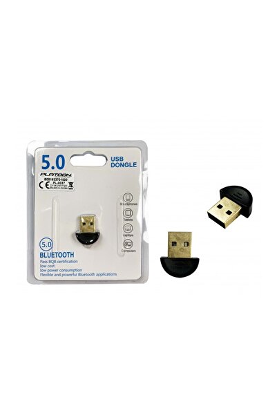 Platoon Bluetooth Dongle Mini Usb Adaptör Usb 5.0 Pl-9337