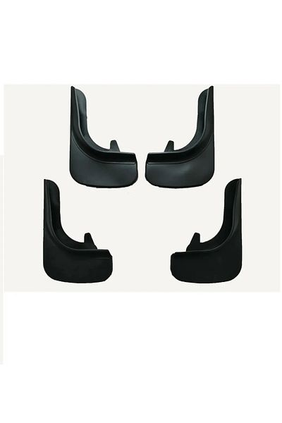 ACKSTORE Kia Rio Compatible Mudguard Mudguard Unprinted Front/Rear Set of 4