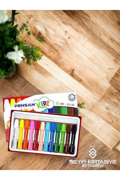 SEYFİKİRTASİYE 12 COLOR PASTEL PAINT SET DOMESTIC PRODUCTION