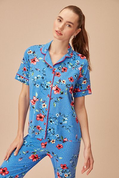 SUWEN Kelly Masculine Pajama Set