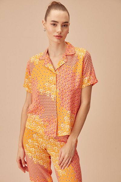 SUWEN Flora Masculine Pajama Set