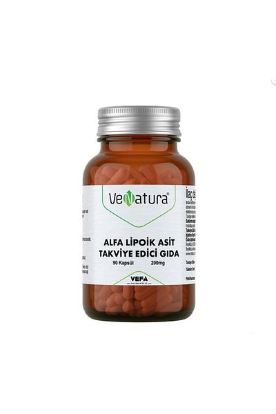 VeNatura Alfa Lipoik - 90 Capsules Acid Supplement Food