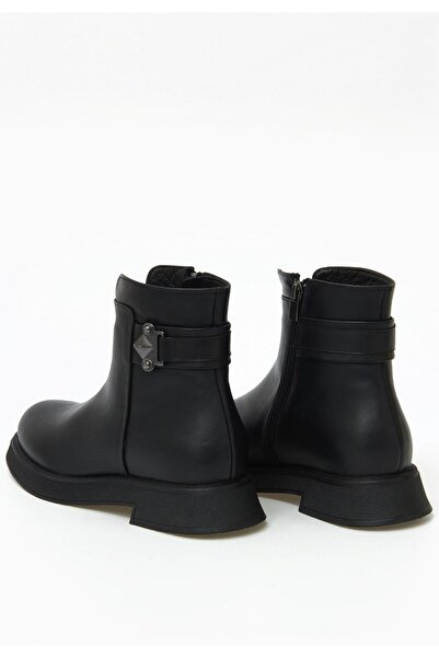 Gizzelli shoes İçi Kürklü Deri Bot