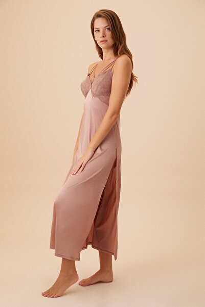 SUWEN Glory Long Nightgown